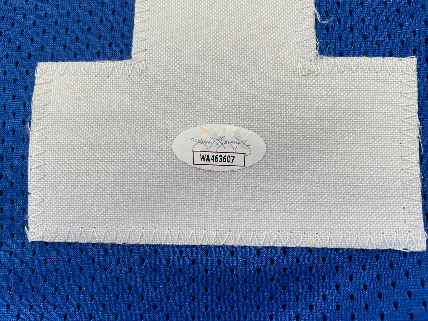BOB LILLY DALLAS COWBOYS SIGNED Throwback JERSEY w/HOF80 JSA COA