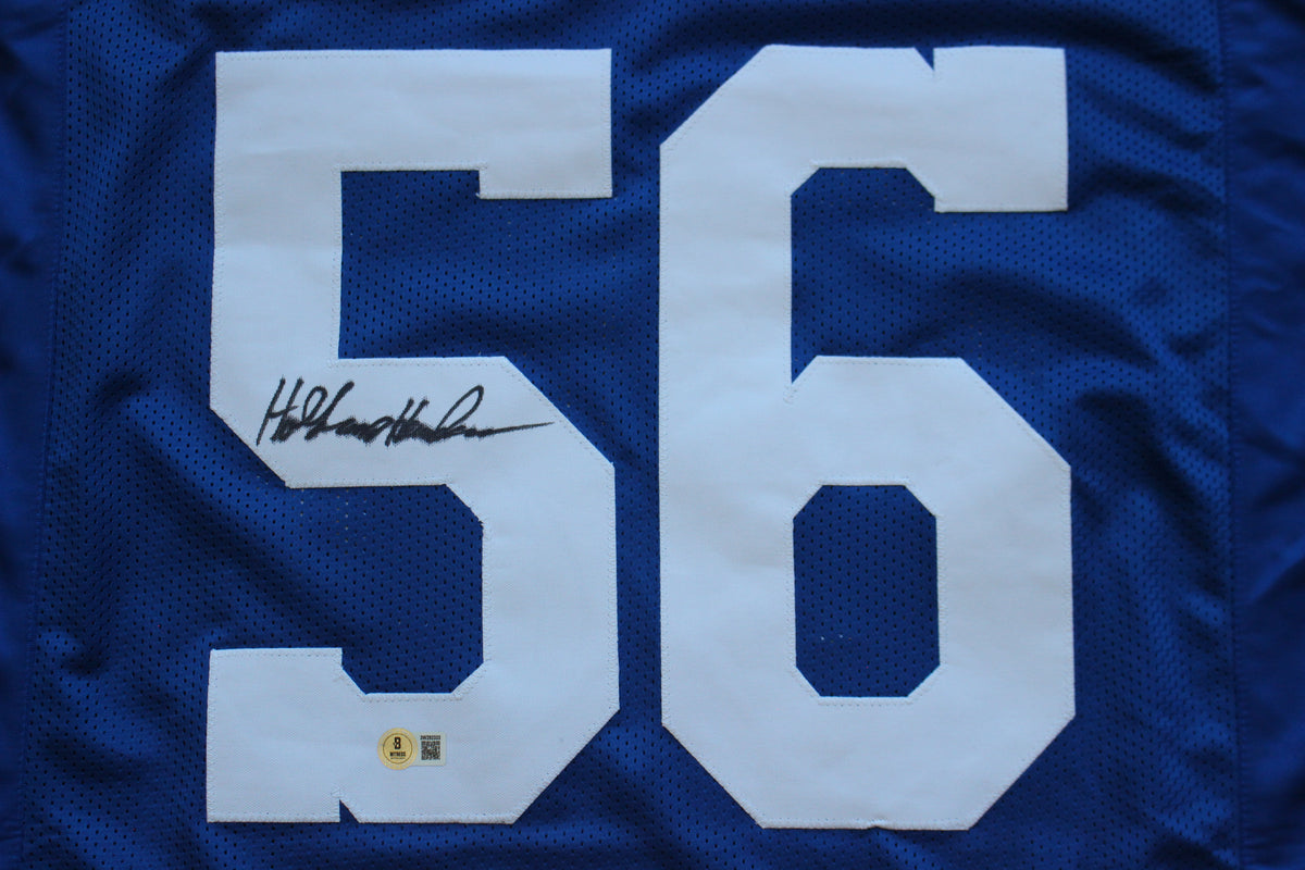 THOMAS HOLLYWOOD HENDERSON DALLAS COWBOYS SIGNED Throwback JERSEY BAS