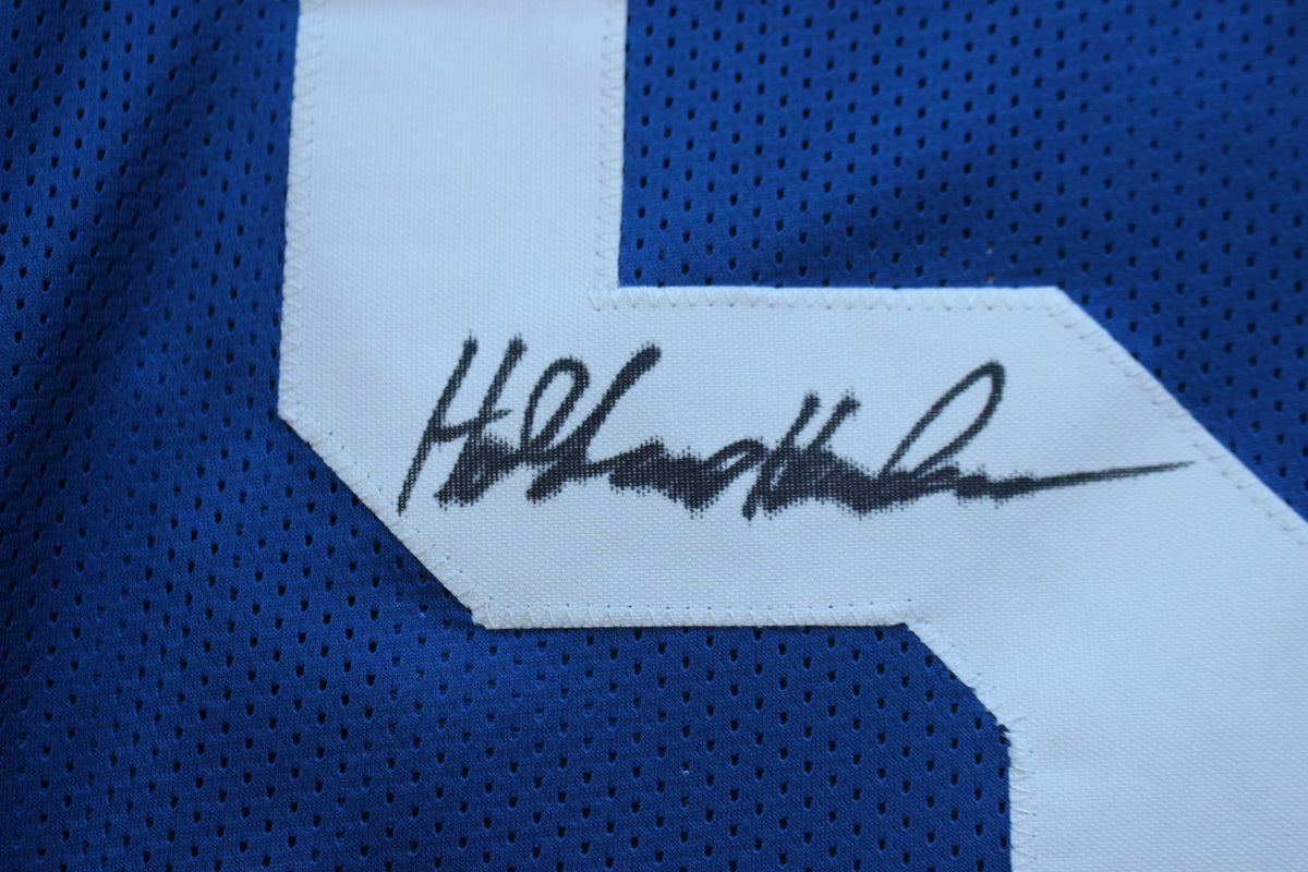 THOMAS HOLLYWOOD HENDERSON DALLAS COWBOYS SIGNED Throwback JERSEY BAS