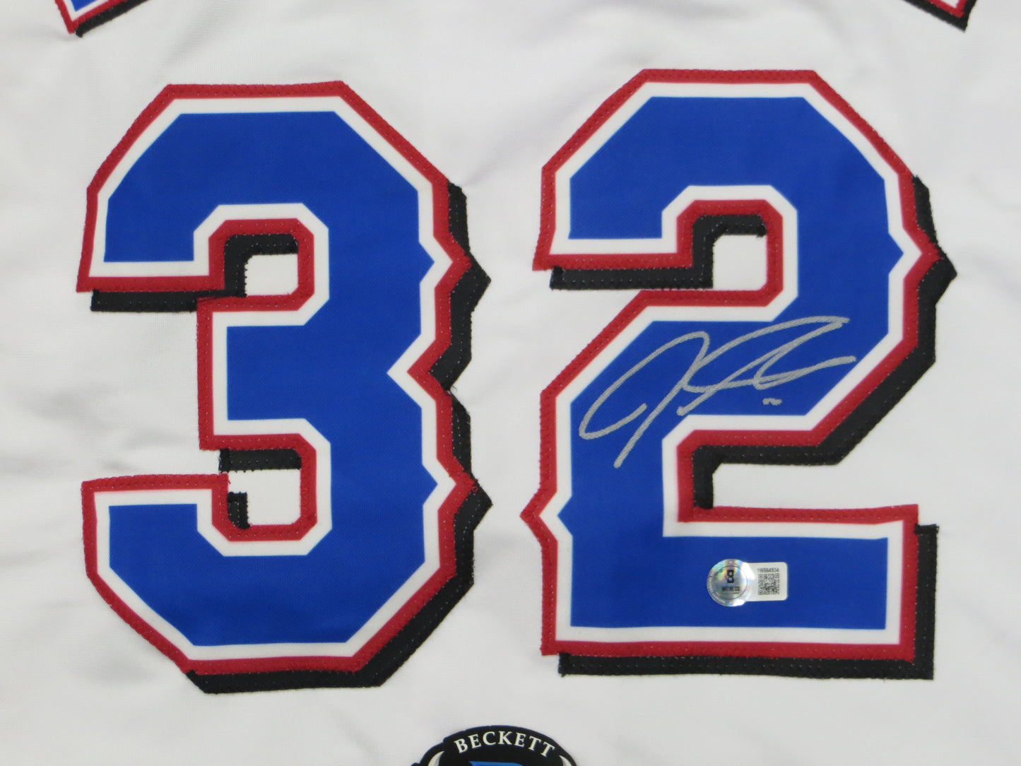 JOSH HAMILTON TEXAS RANGERS SIGNED WHITE JERSEY size 3XL BAS COA