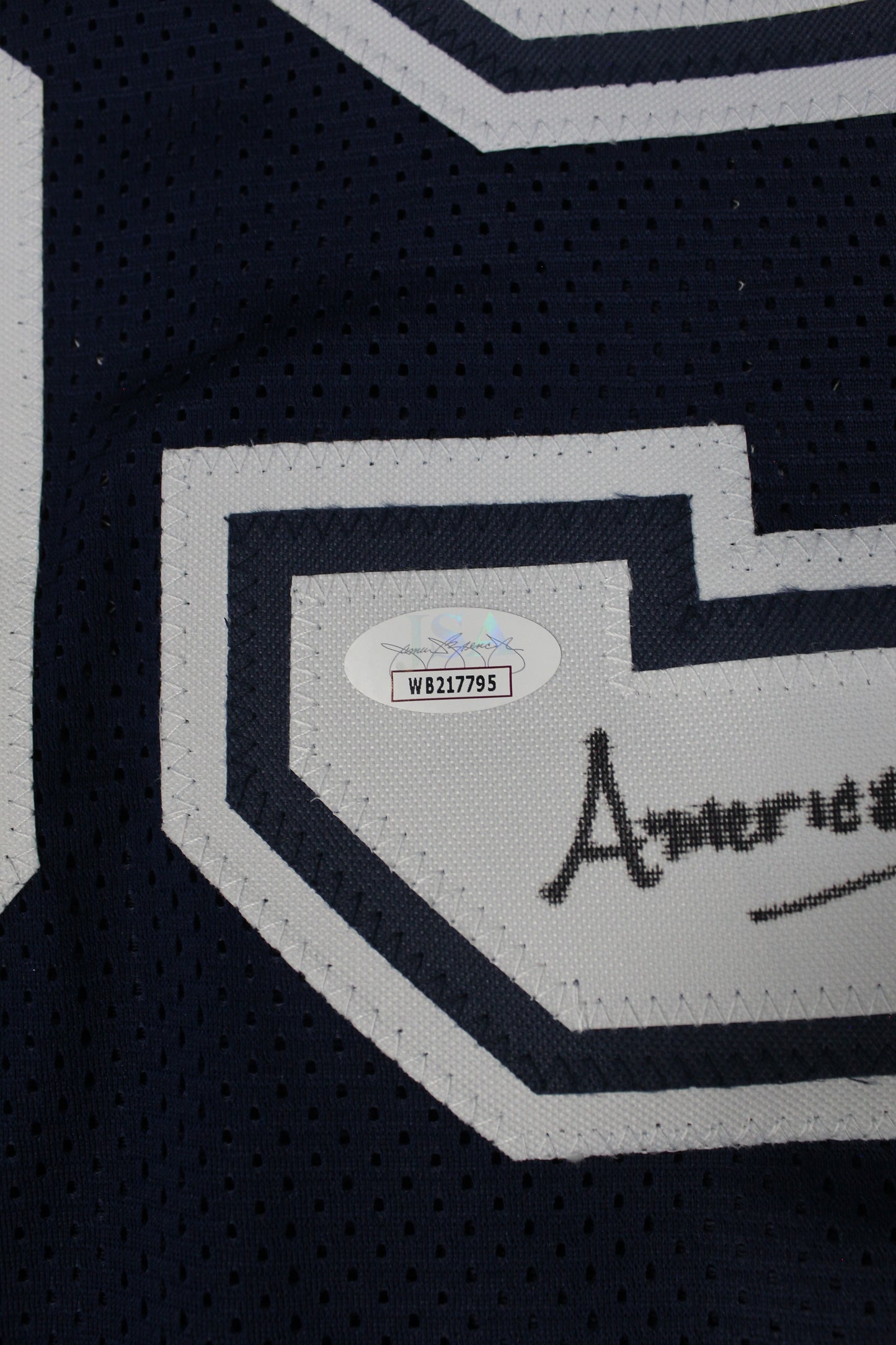 KEVIN WILLIAMS DALLAS COWBOYS SIGNED Blue JERSEY Hurricanes w/INSCs 2XL JSA