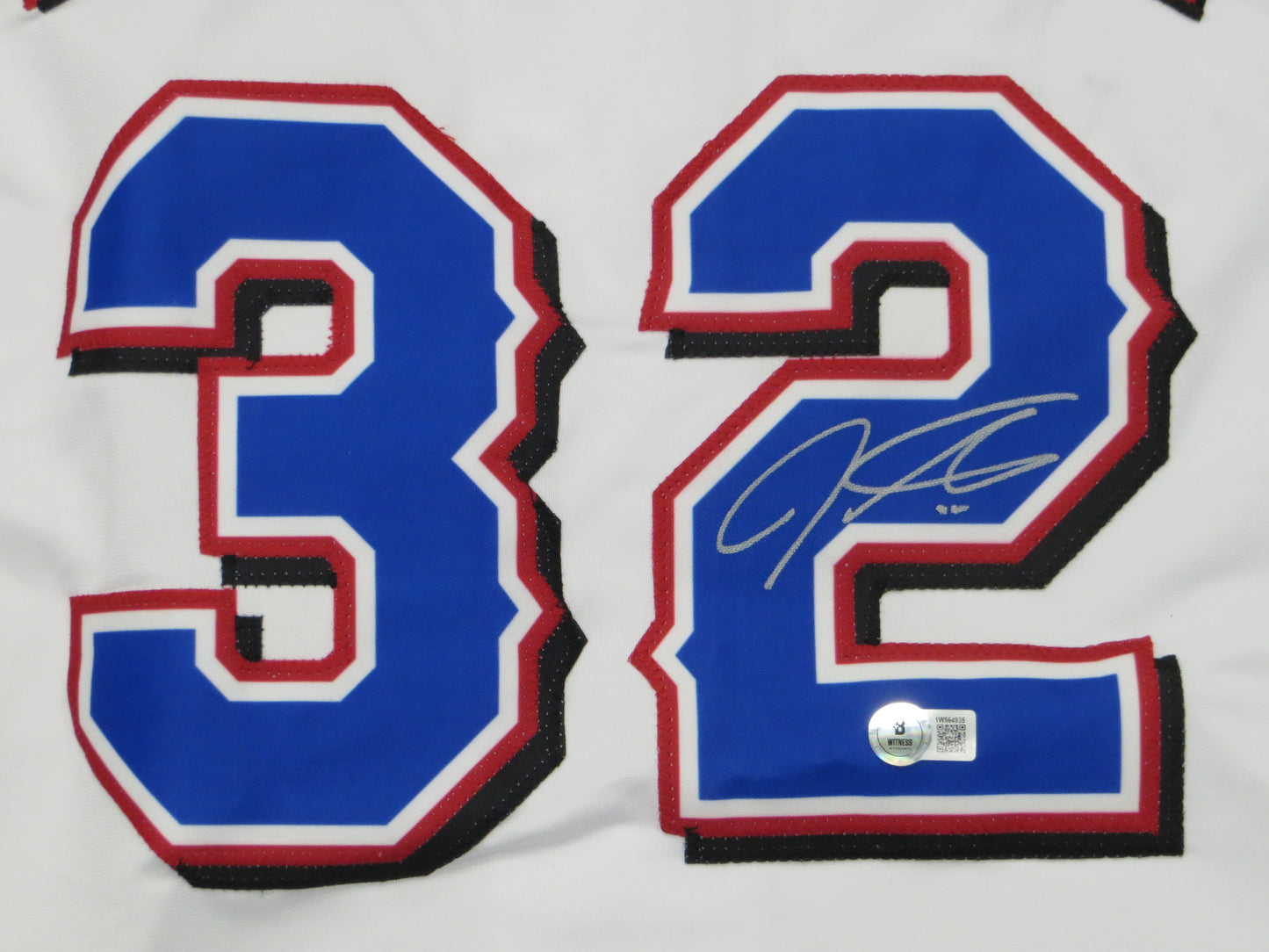 JOSH HAMILTON TEXAS RANGERS SIGNED WHITE JERSEY size 3XL BAS COA