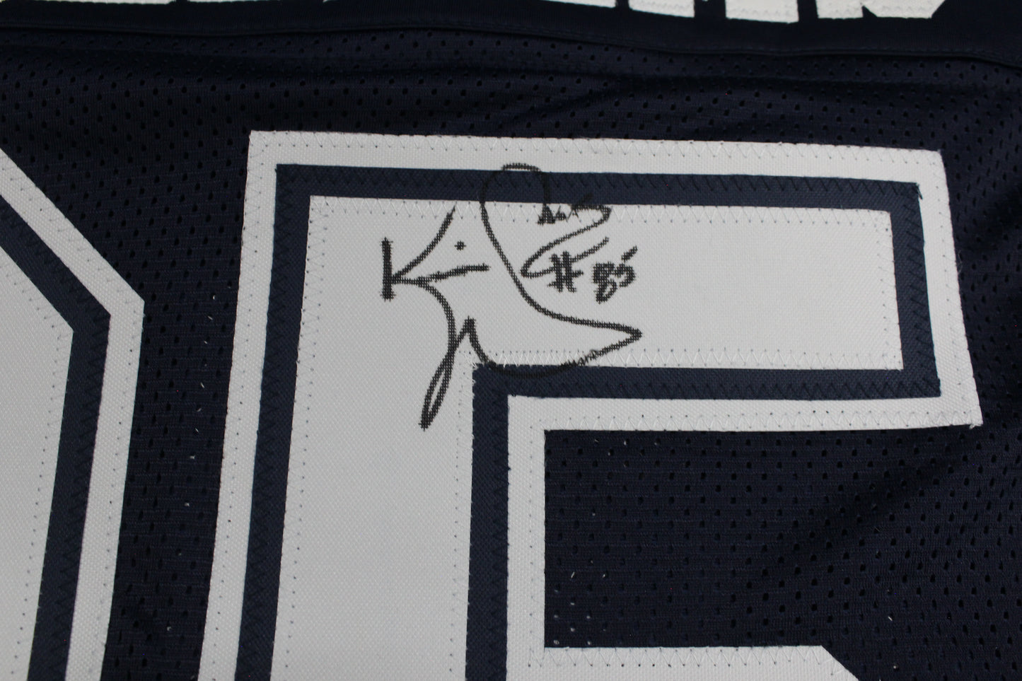 KEVIN WILLIAMS DALLAS COWBOYS SIGNED Blue JERSEY Hurricanes w/INSCs 2XL JSA