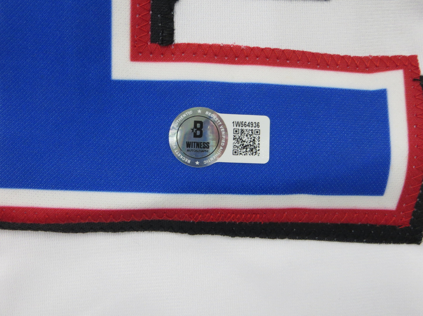 JOSH HAMILTON TEXAS RANGERS SIGNED WHITE JERSEY size 3XL BAS COA