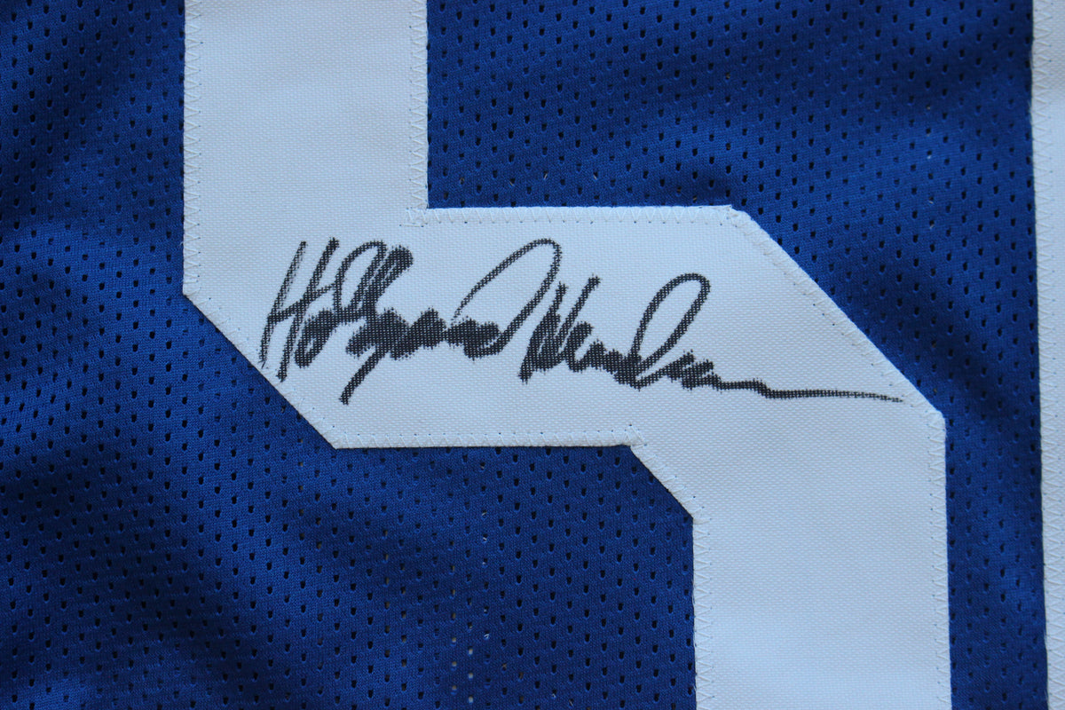THOMAS HOLLYWOOD HENDERSON DALLAS COWBOYS SIGNED Throwback JERSEY BAS