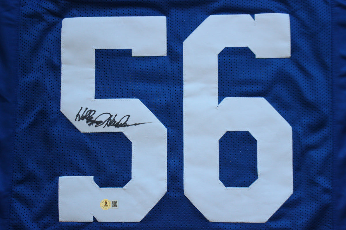 THOMAS HOLLYWOOD HENDERSON DALLAS COWBOYS SIGNED Throwback JERSEY BAS