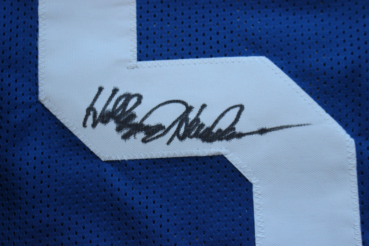 THOMAS HOLLYWOOD HENDERSON DALLAS COWBOYS SIGNED Throwback JERSEY BAS