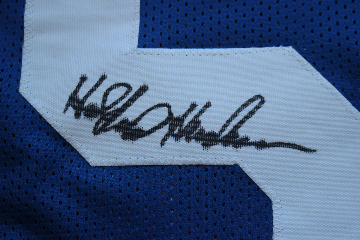 THOMAS HOLLYWOOD HENDERSON DALLAS COWBOYS SIGNED Throwback JERSEY BAS