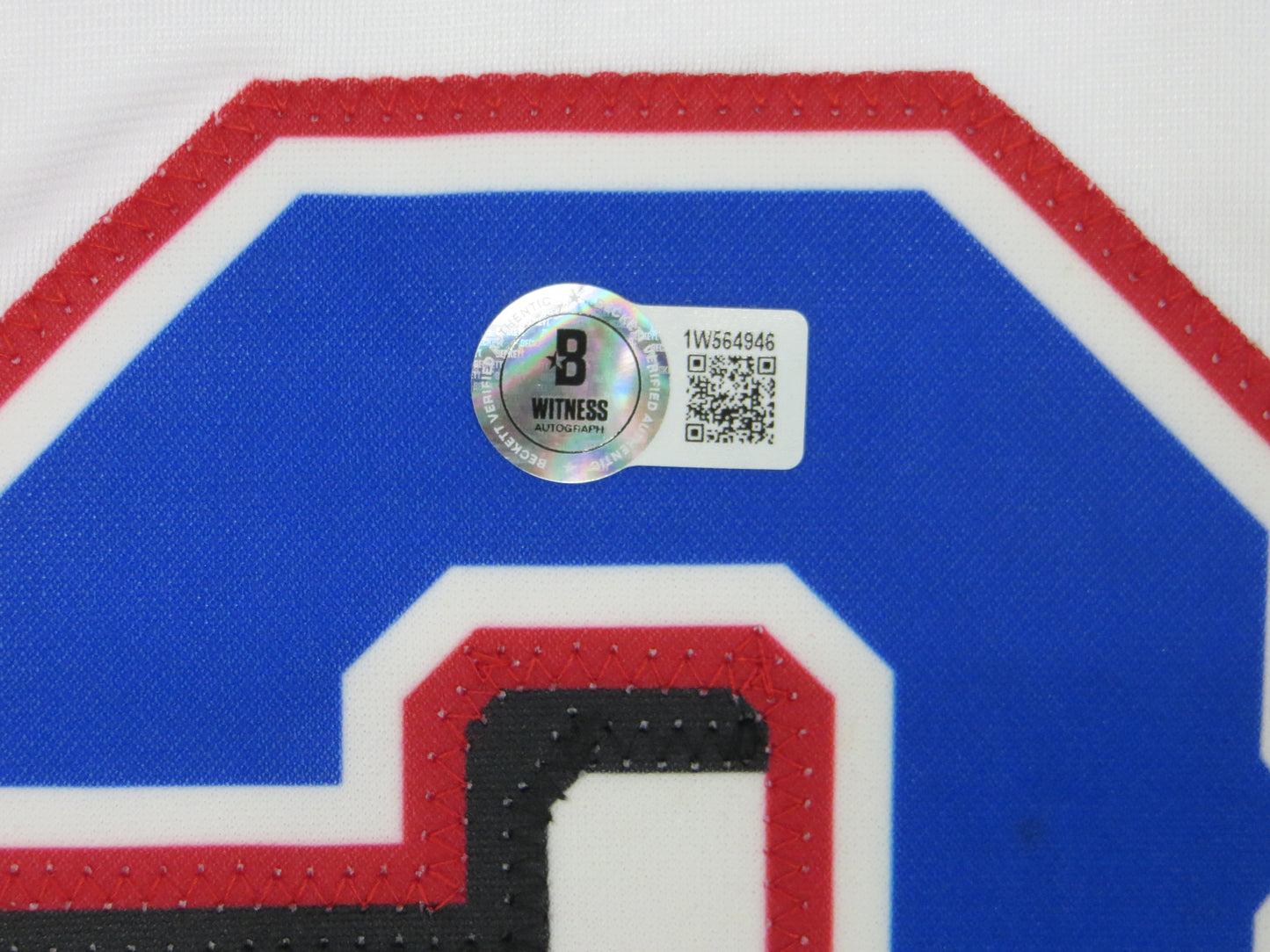 JOSH HAMILTON TEXAS RANGERS SIGNED WHITE JERSEY size XL w/ALMVP BAS COA