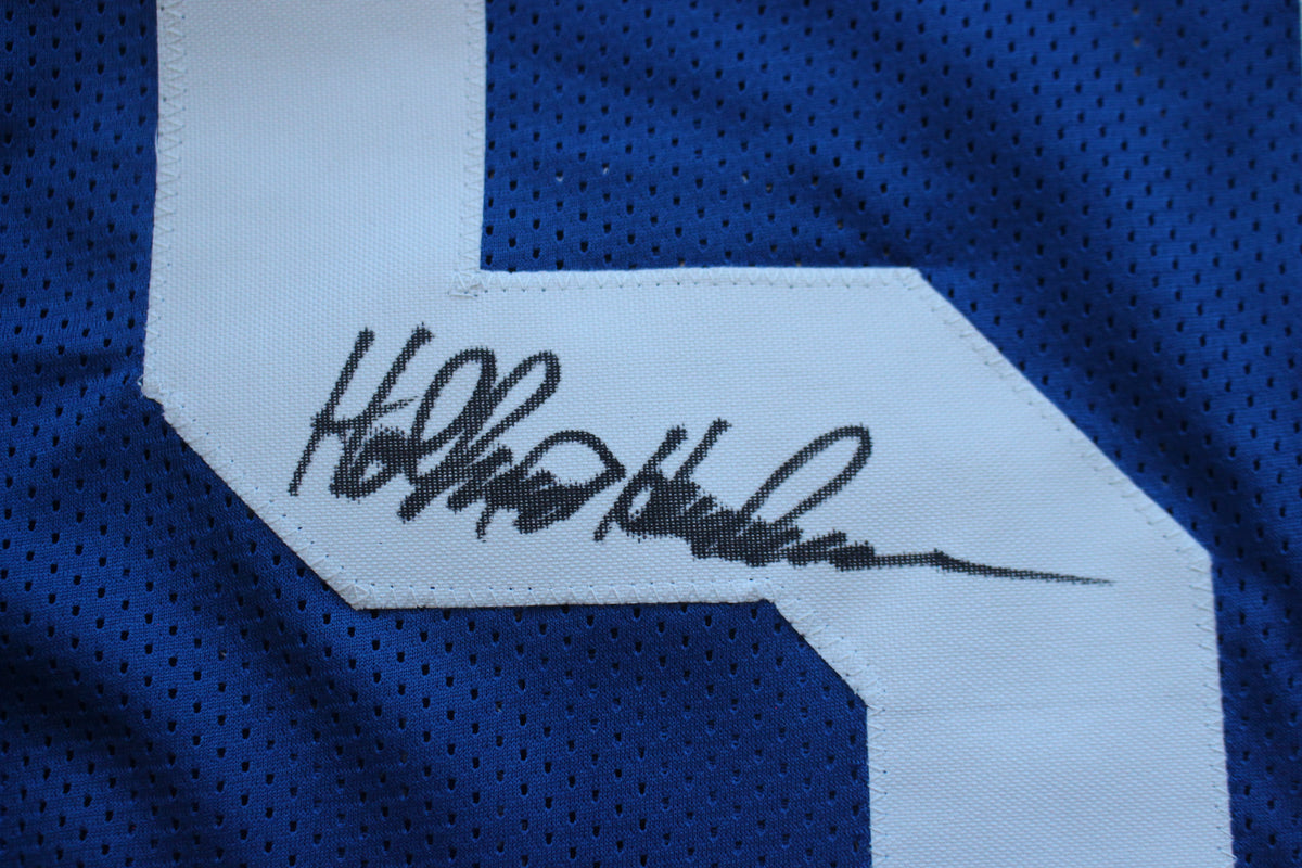 THOMAS HOLLYWOOD HENDERSON DALLAS COWBOYS SIGNED Throwback JERSEY BAS
