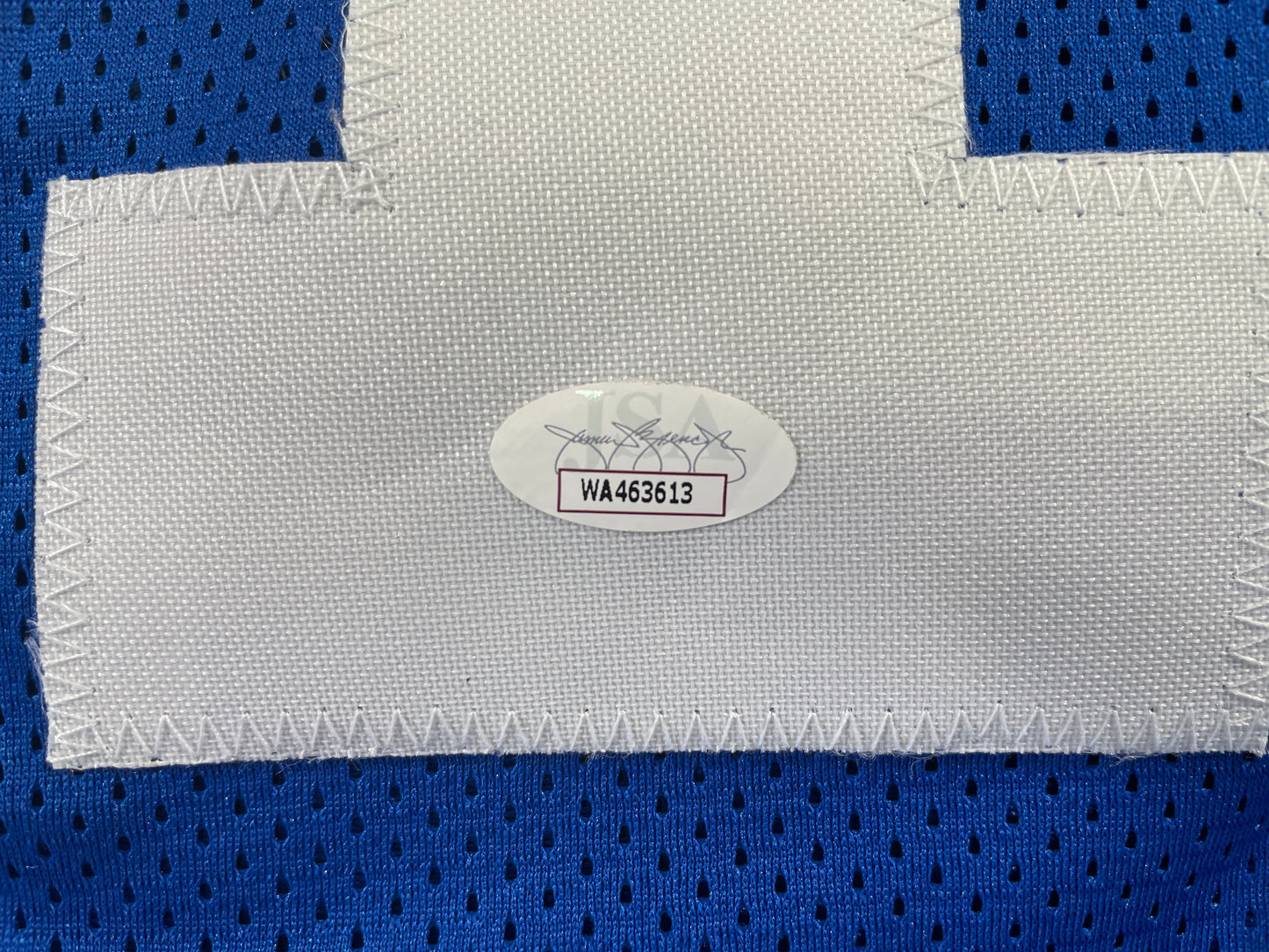 BOB LILLY DALLAS COWBOYS SIGNED Throwback JERSEY w/HOF80 JSA COA