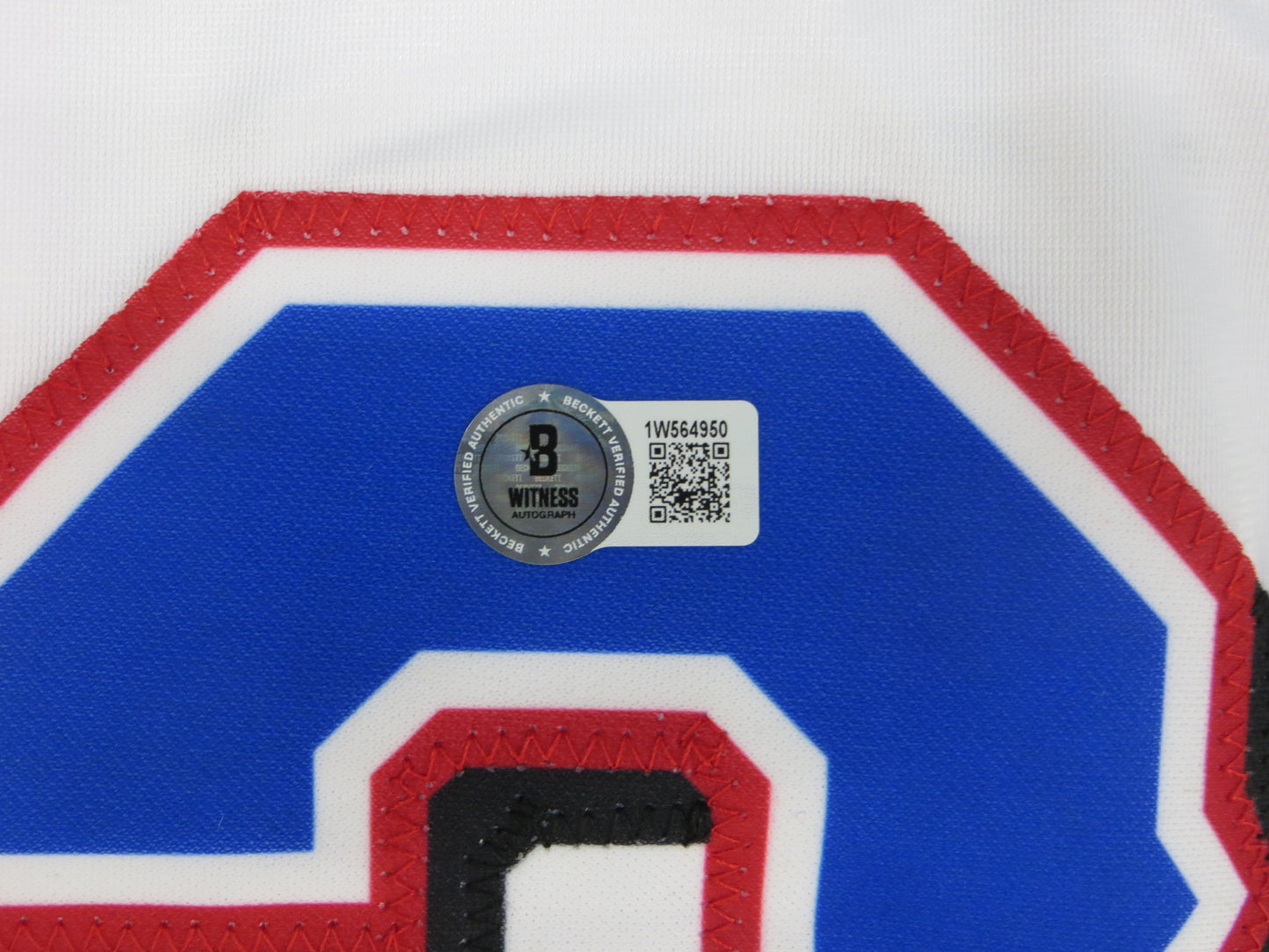 JOSH HAMILTON TEXAS RANGERS SIGNED WHITE JERSEY size XL w/ALMVP BAS COA