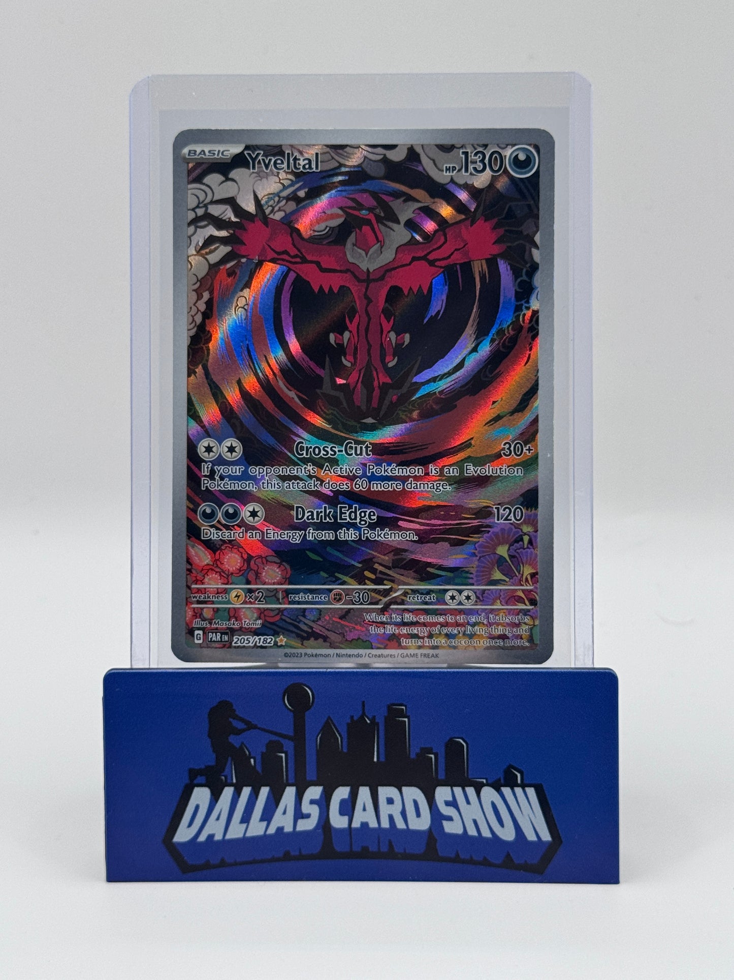 2023 Pokemon - Yveltal (Illustration Rare) - 205/182 Paradox Rift LP