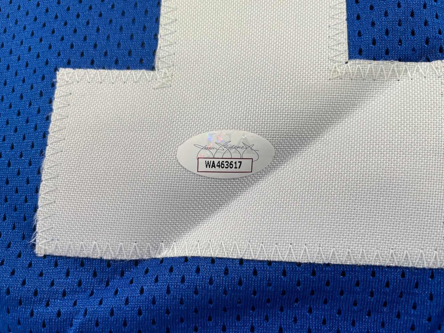 BOB LILLY DALLAS COWBOYS SIGNED Throwback JERSEY w/HOF80 JSA COA