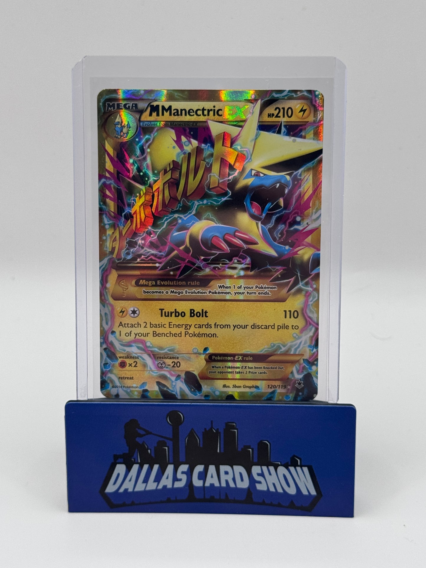 2014 Pokemon - M Manectric EX (Secret) - 120/119 Phantom Forces MP