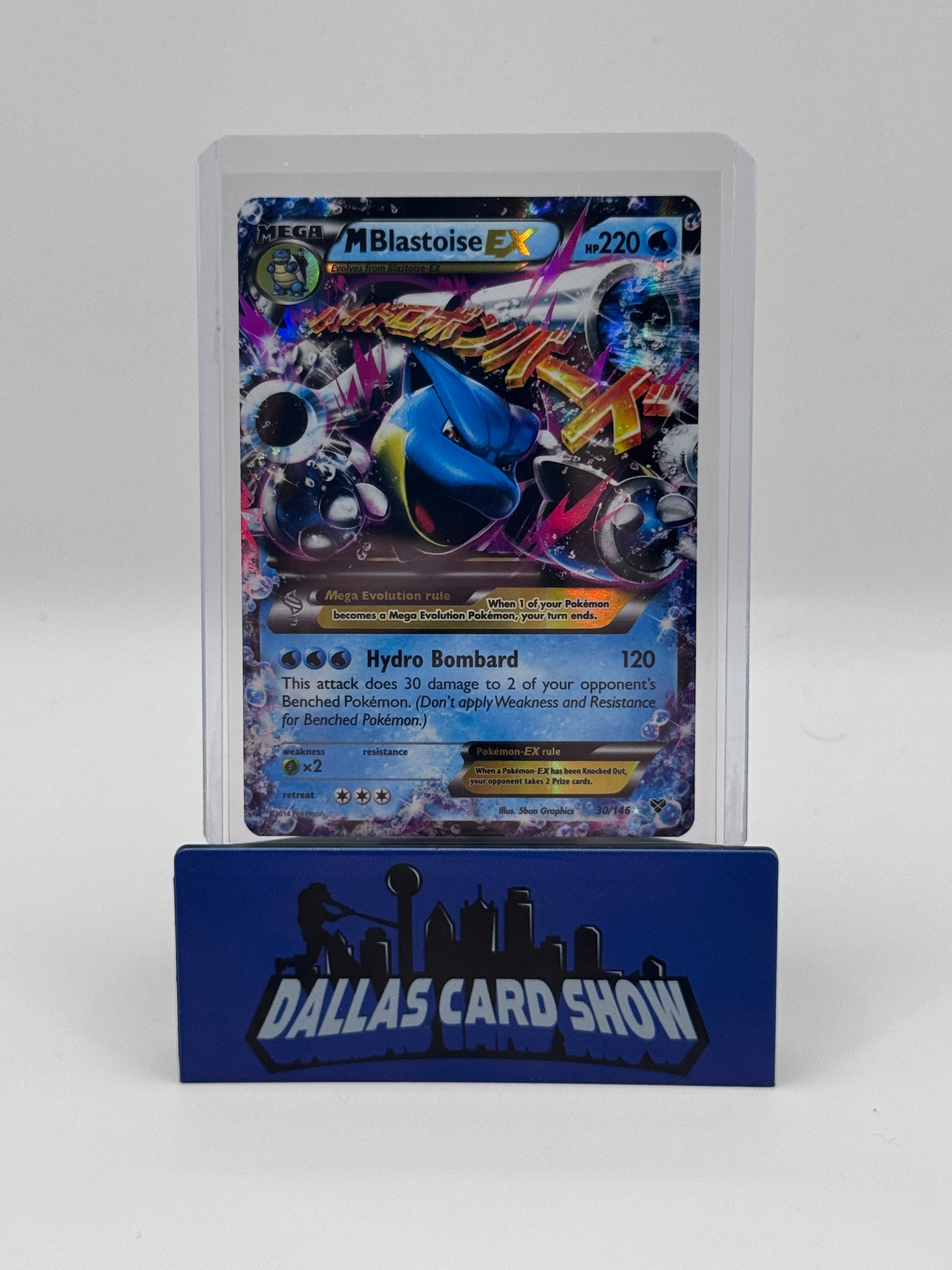 2014 Pokemon - M Blastoise EX - 30/146 XY Base Set LP
