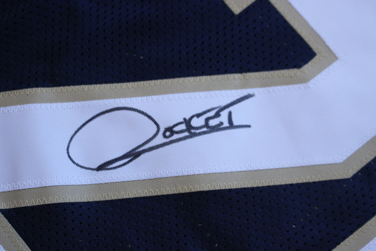 RAGHIB ROCKET ISMAIL NOTRE DAME FIGHTING IRISH SIGNED JERSEY wLIKEACHAMP BAS