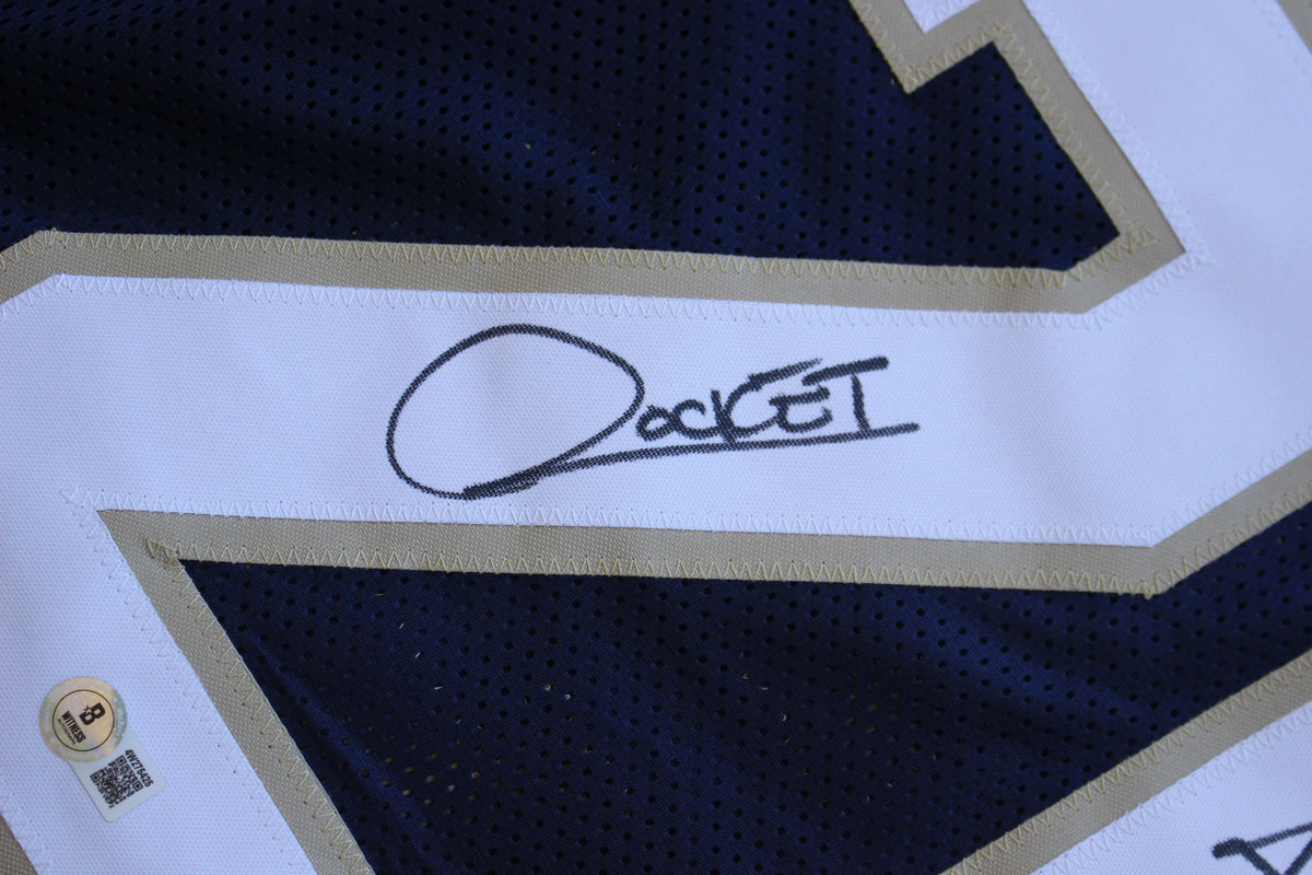 RAGHIB ROCKET ISMAIL NOTRE DAME FIGHTING IRISH SIGNED JERSEY wLIKEACHAMP BAS