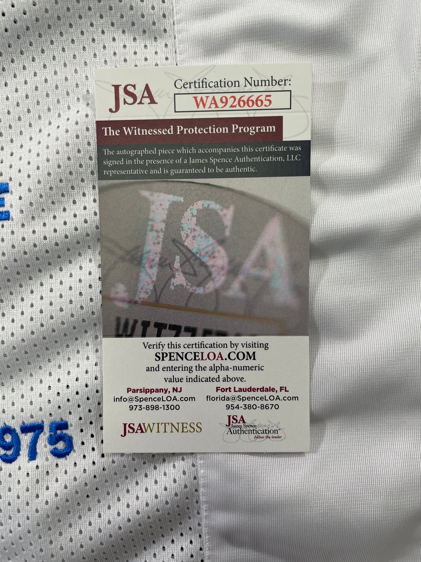 BOB LILLY DALLAS COWBOYS SIGNED STAT FOOTBALL JERSEY w/HOF JSA