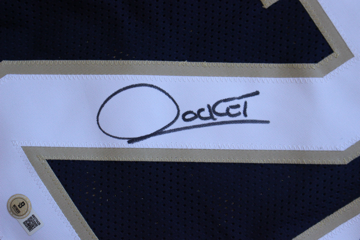 RAGHIB ROCKET ISMAIL NOTRE DAME FIGHTING IRISH SIGNED JERSEY wLIKEACHAMP BAS