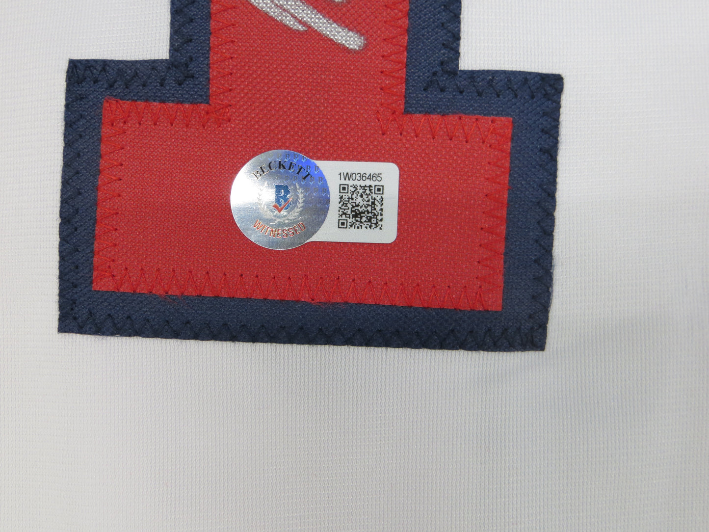 MICHAEL YOUNG TEXAS RANGERS USA BASEBALL SIGNED JERSEY w/INSC BAS