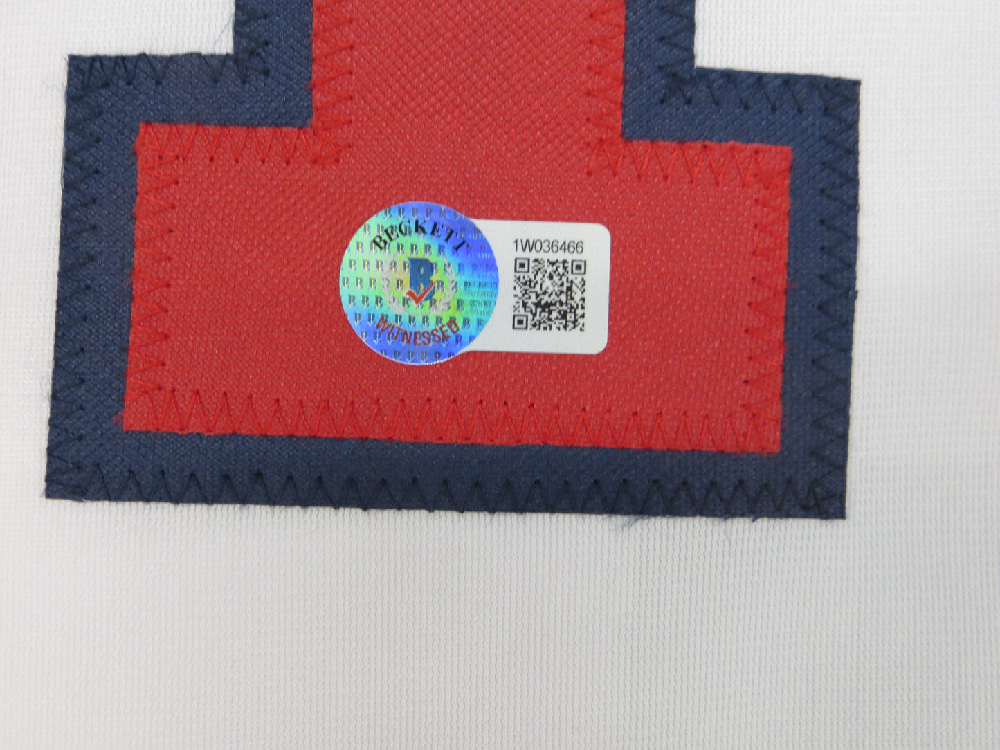 MICHAEL YOUNG TEXAS RANGERS USA BASEBALL SIGNED JERSEY w/INSC BAS