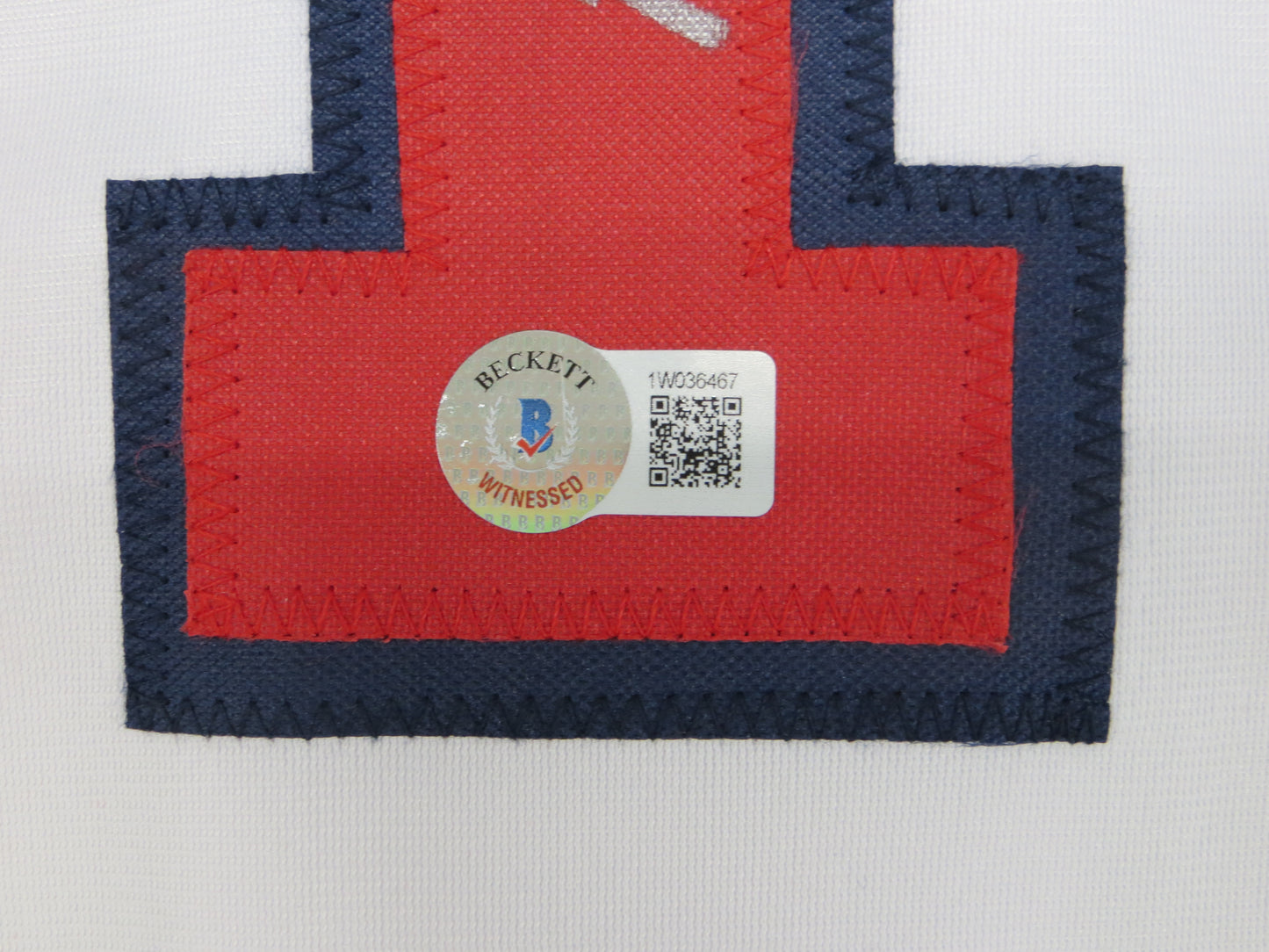 MICHAEL YOUNG TEXAS RANGERS USA BASEBALL SIGNED JERSEY w/INSC BAS