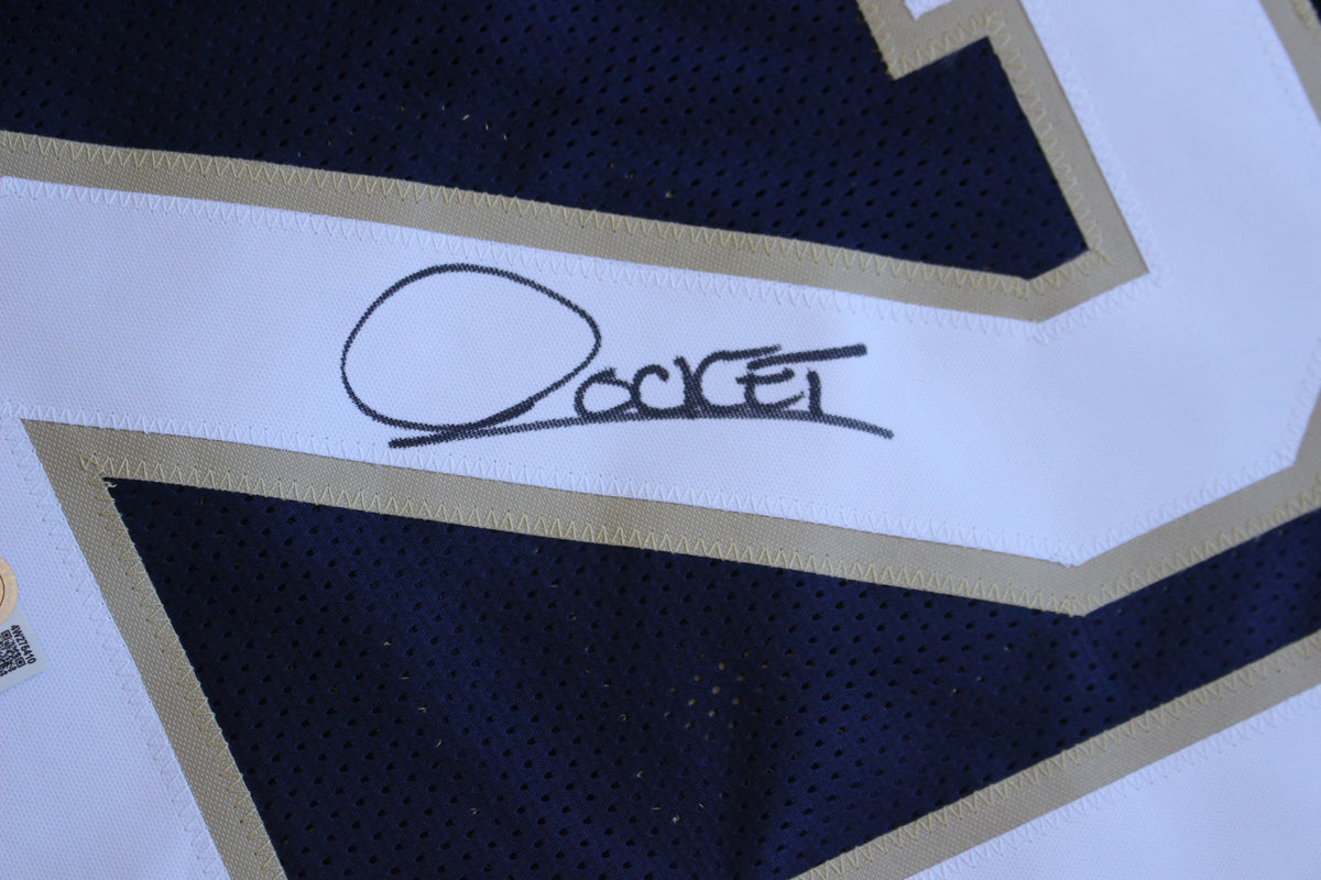 RAGHIB ROCKET ISMAIL NOTRE DAME FIGHTING IRISH SIGNED JERSEY w90ALLAMER BAS