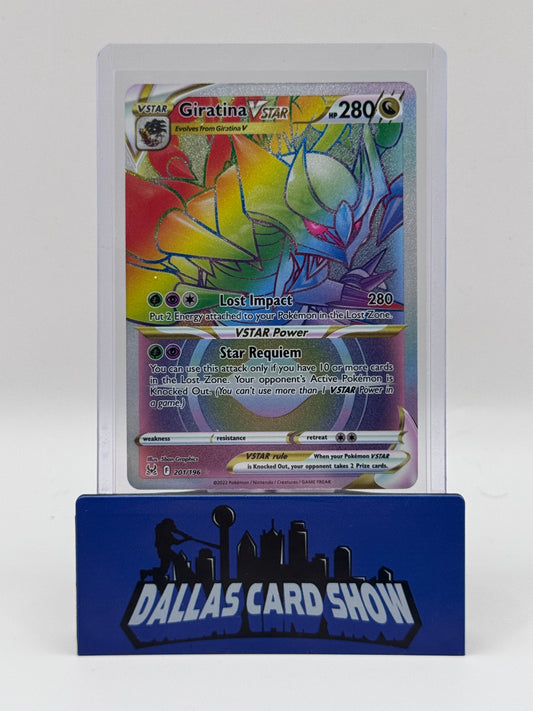2022 Pokemon - Giratina VSTAR (Secret) - 201/196 Lost Origin NM