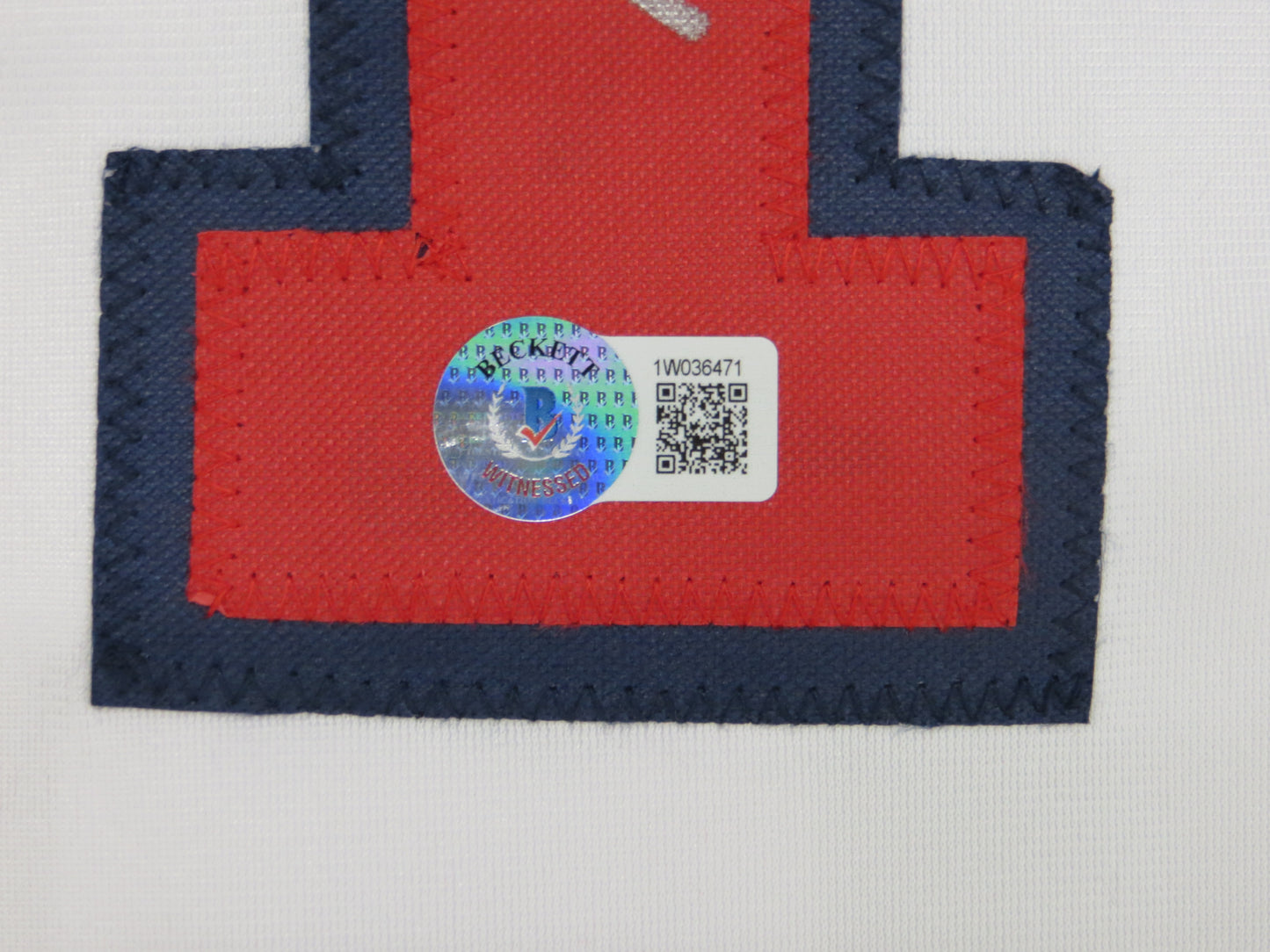 MICHAEL YOUNG TEXAS RANGERS USA BASEBALL SIGNED JERSEY w/INSC BAS