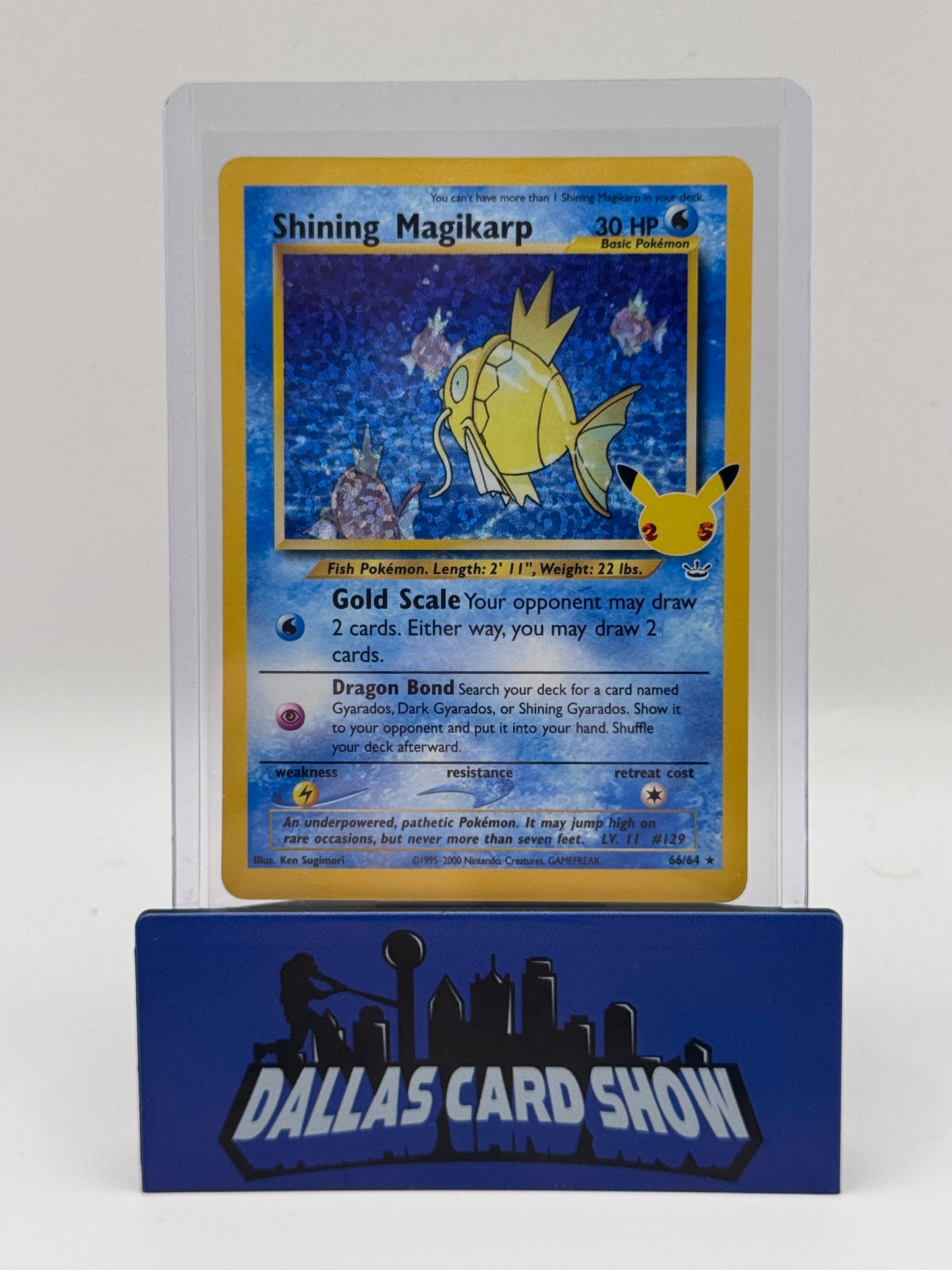2021 Pokemon - Shining Magikarp (Stamped) - 64/64 Celebrations NM
