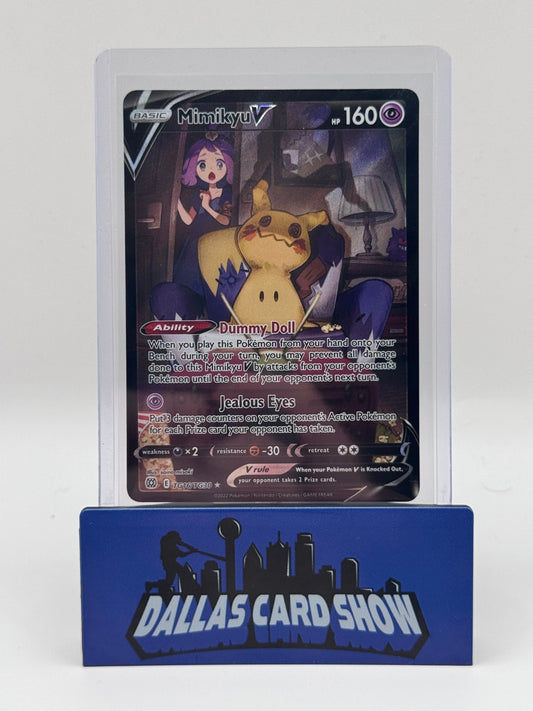 2022 Pokemon - Mimikyu V (Trainer Gallery) - TG16/TG30 Brilliant Stars NM