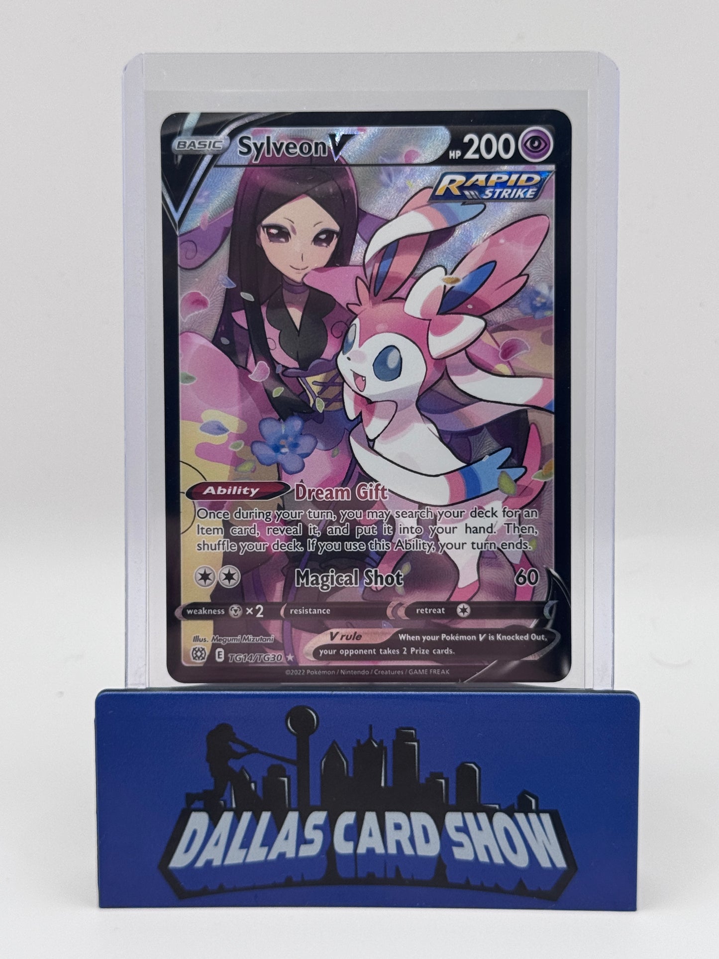 2022 Pokemon - Sylveon V (Trainer Gallery) - TG14/TG30 Brilliant Stars NM