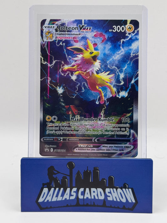 2021 Pokemon - Jolteon VMAX (Promo) - SWSH184 Black Star Promo NM