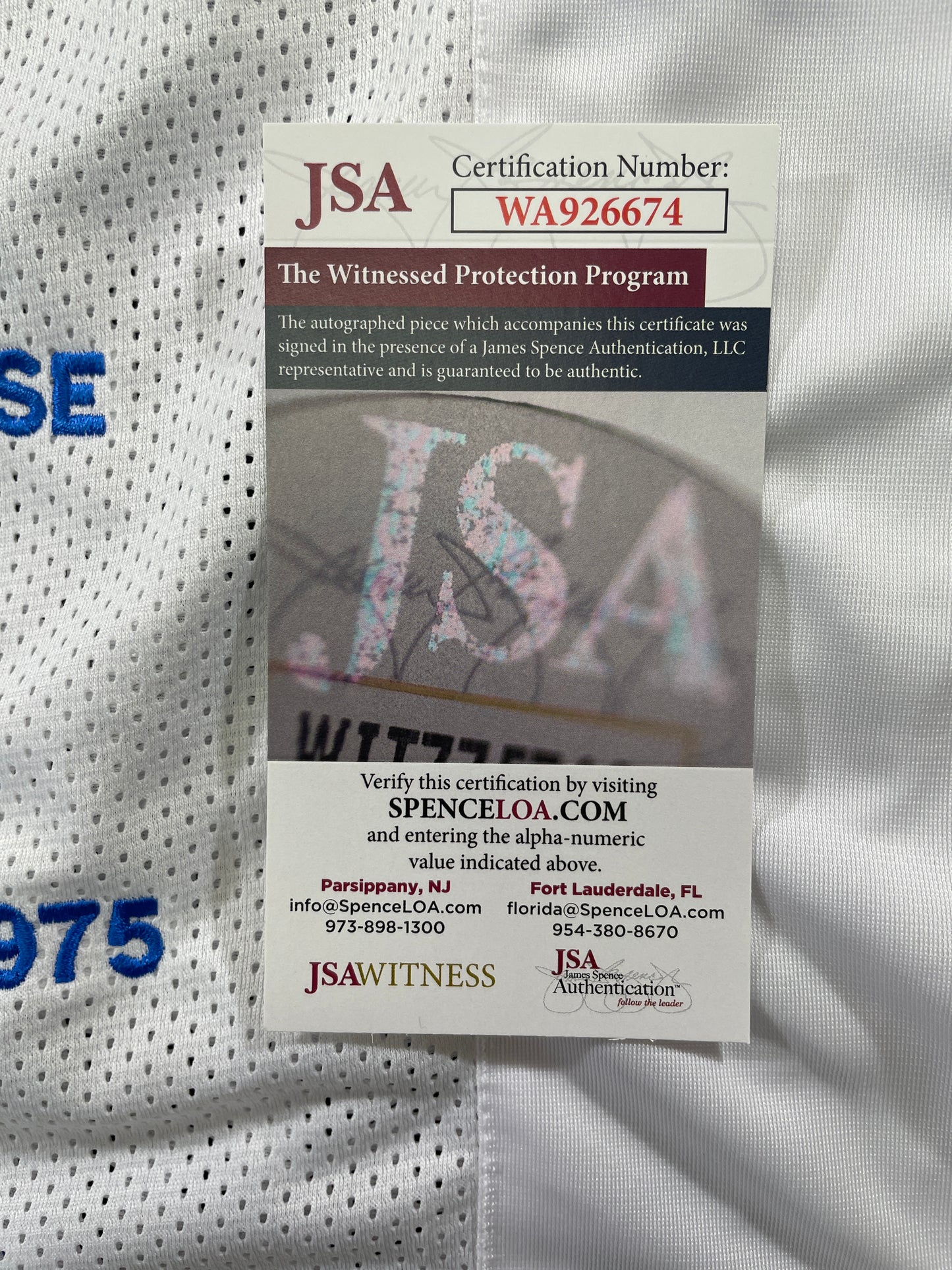 BOB LILLY DALLAS COWBOYS SIGNED STAT FOOTBALL JERSEY w/HOF JSA