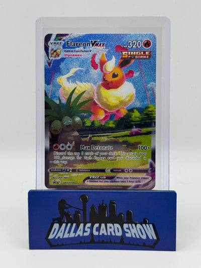 2021 Pokemon - Flareon VMAX (Promo) - SWSH180 Black Star Promo NM