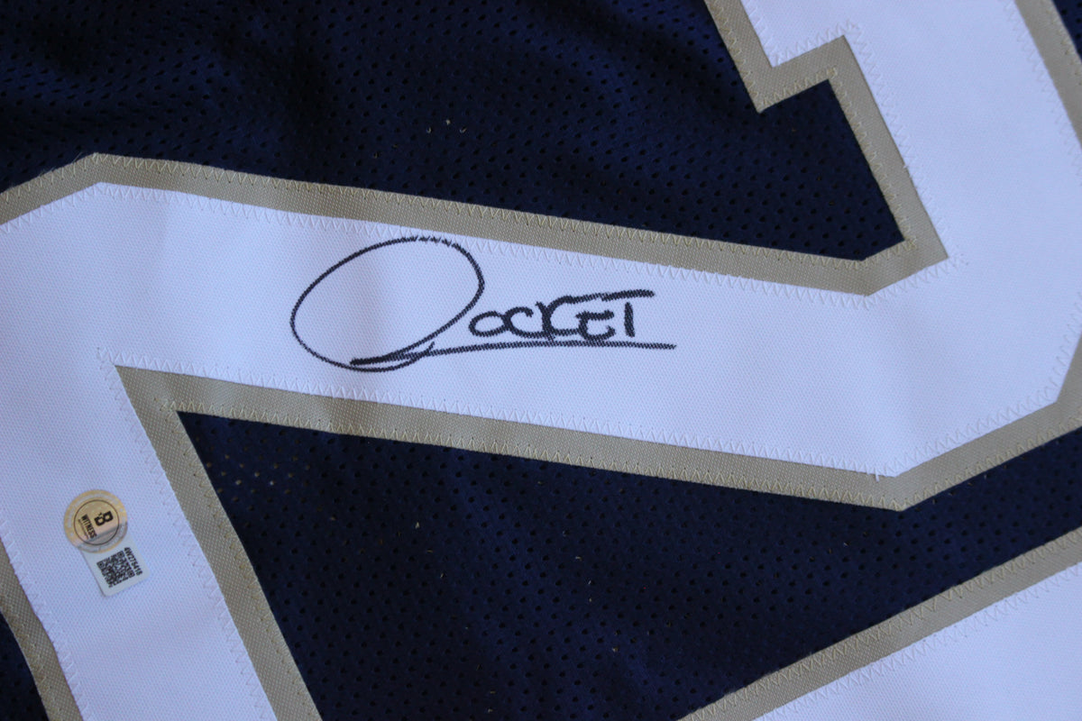RAGHIB ROCKET ISMAIL NOTRE DAME FIGHTING IRISH SIGNED JERSEY w88NatChamps BAS