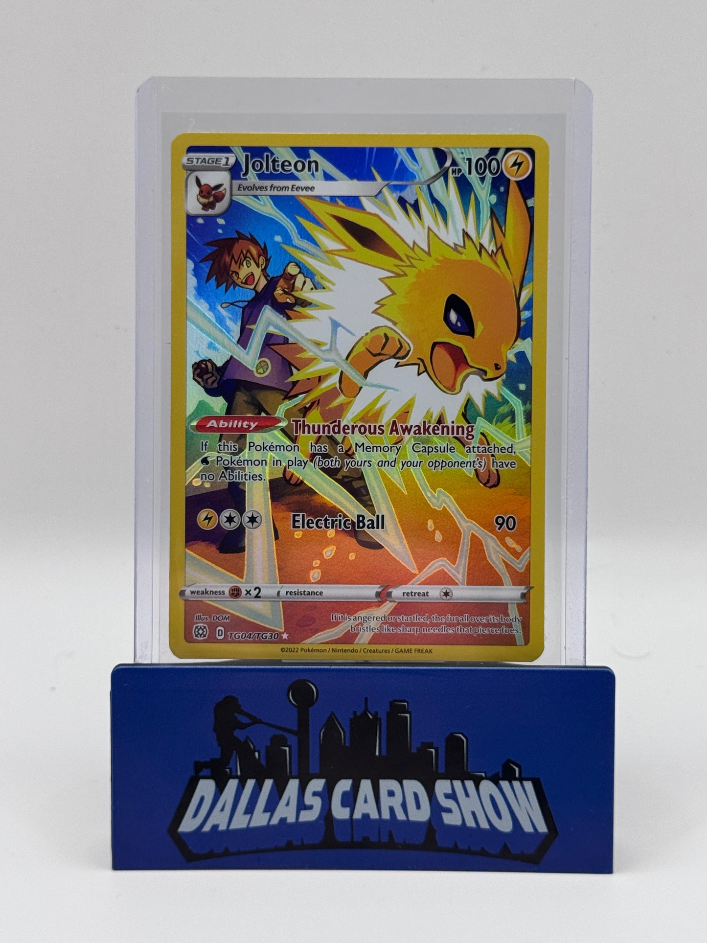 2022 Pokemon - Jolteon (Trainer Gallery) - TG04/TG30 Brilliant Stars NM