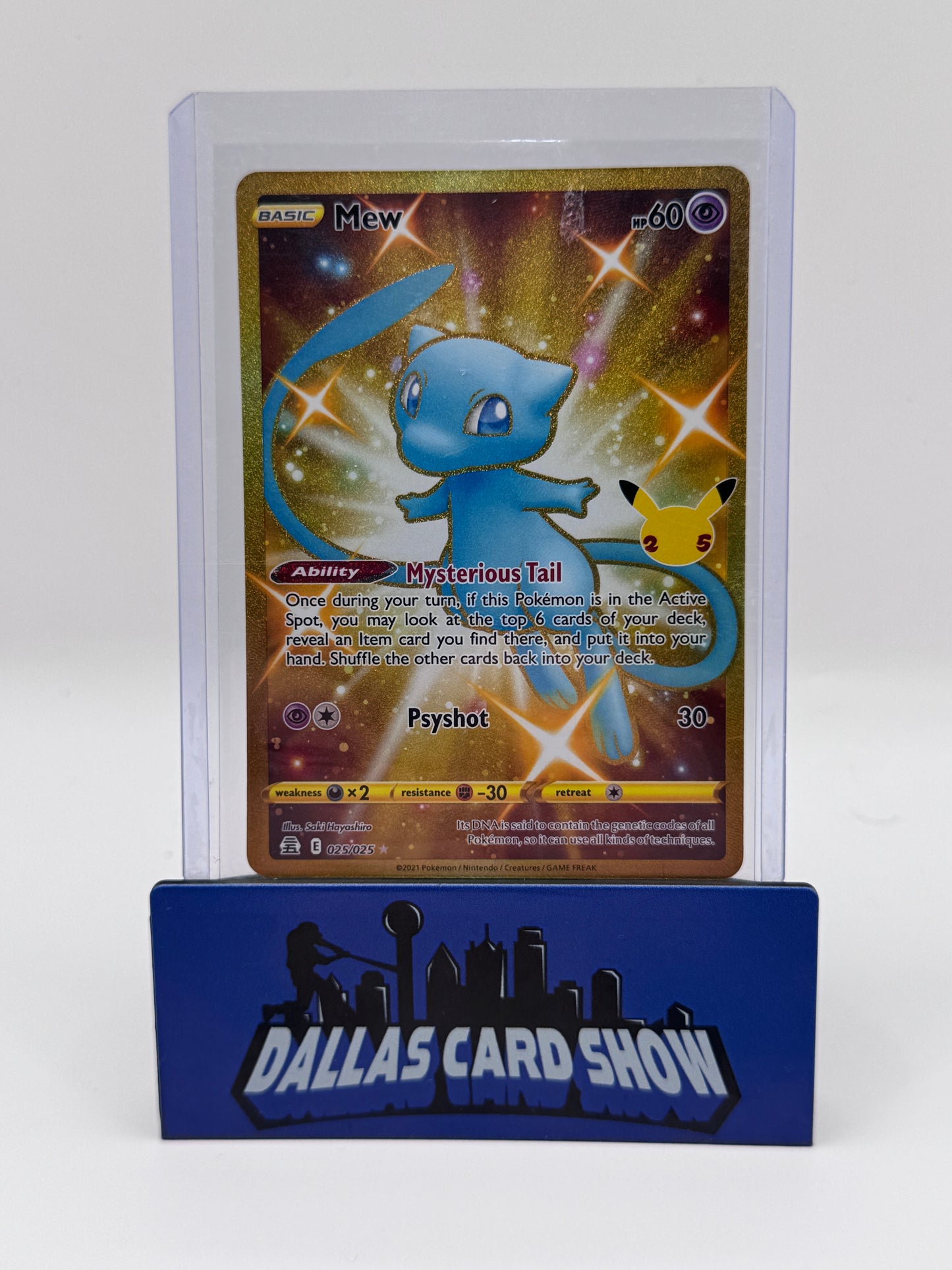 2021 Pokemon - Mew (Secret) - 025/025 Celebrations NM