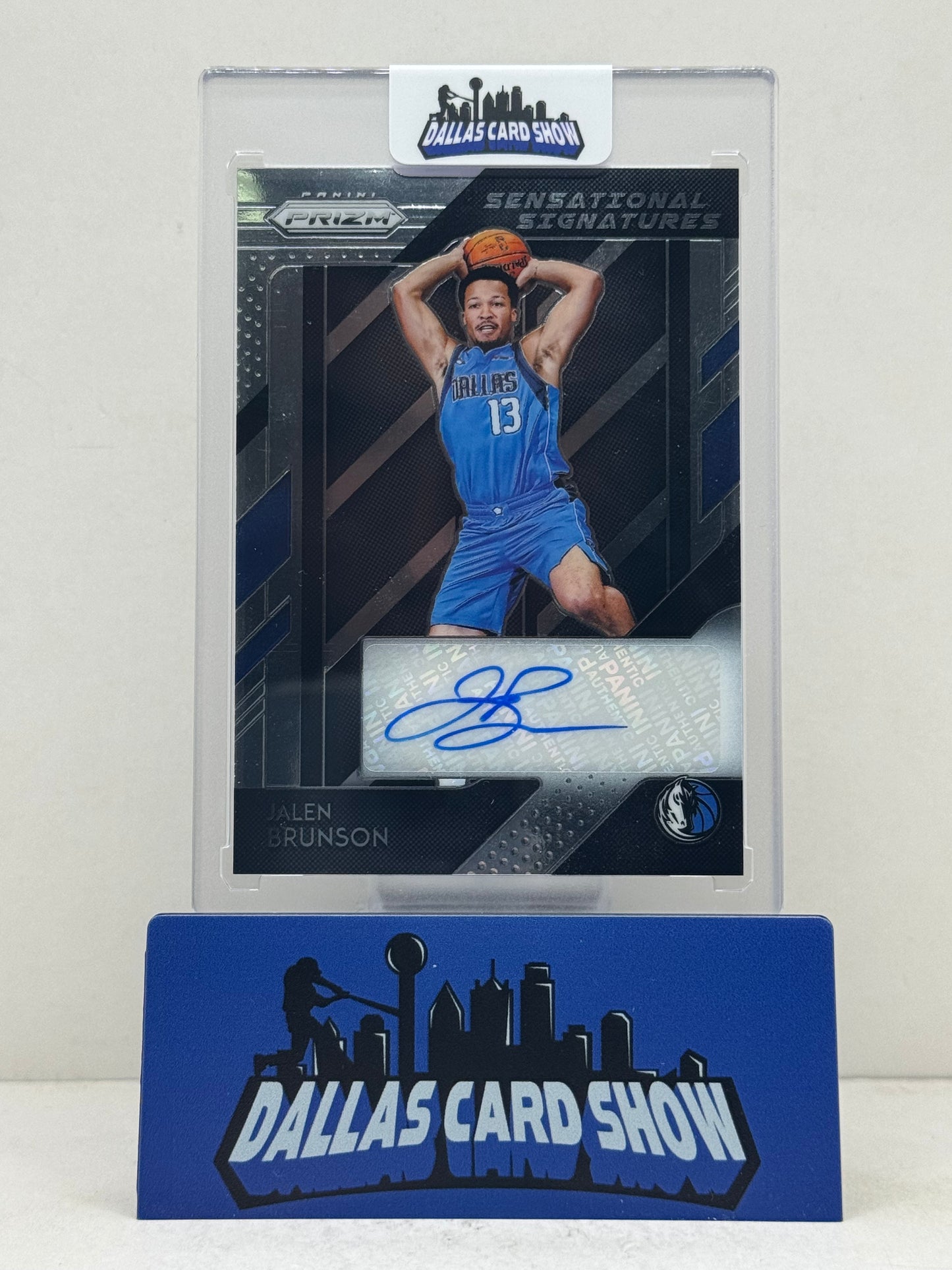 2018-19 Panini Prizm #SS-JBR Jalen Brunson Sensational Signatures Rookie Autograph