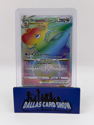 2022 Pokemon - Dragonite VSTAR (Secret) - 081/078 Pokemon GO NM