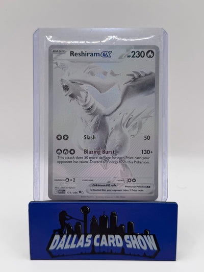 2025 Pokemon - Reshiram ex (BWR) - 173/086 White Flare NM