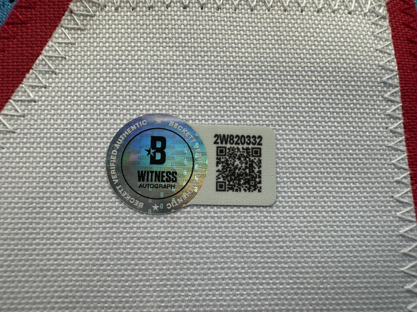 EARL CAMPBELL SIGNED BLUE FOOTBALL JERSEY Houston Oilers w/ "HOF 91" BAS COA