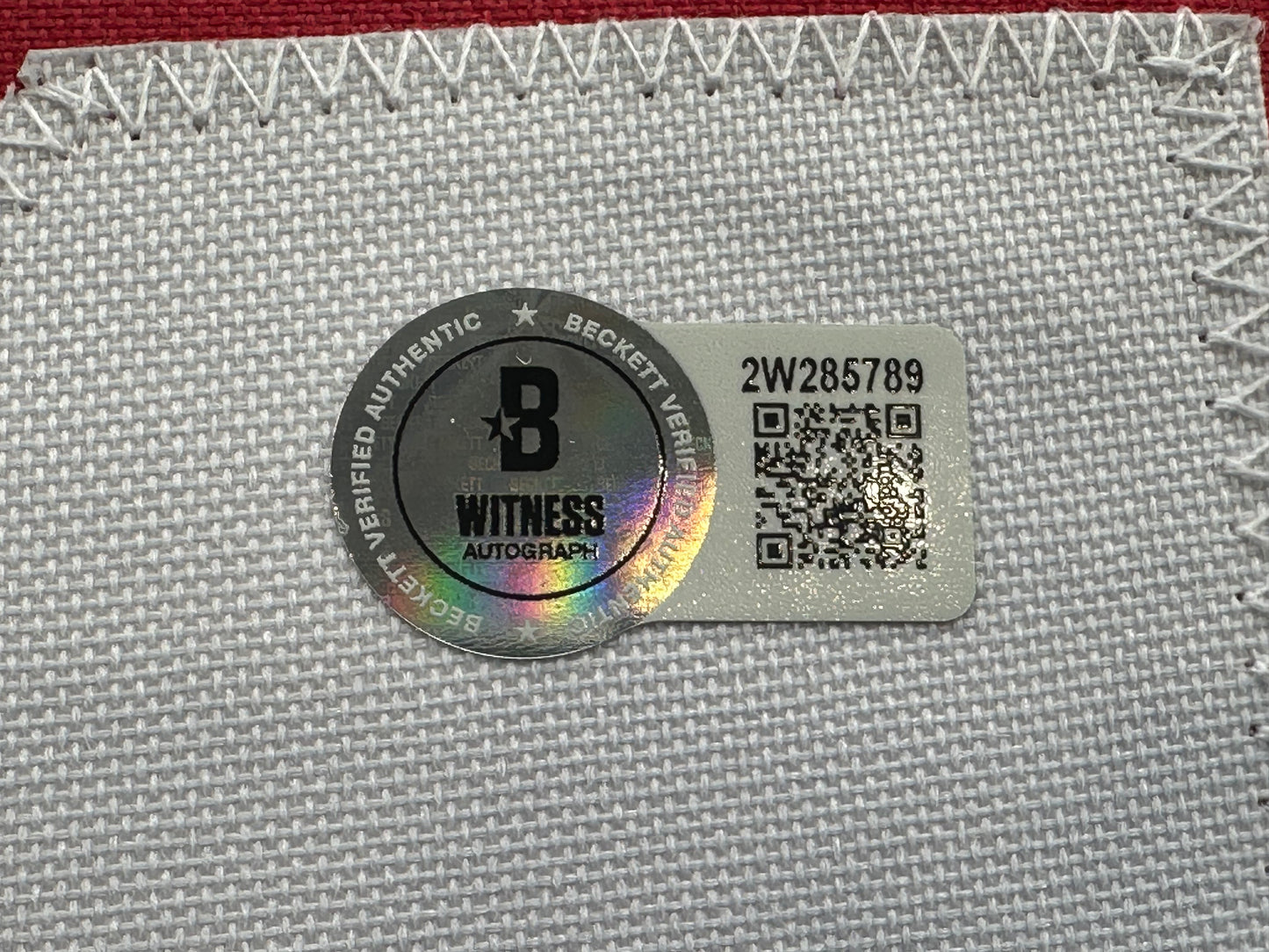 EARL CAMPBELL SIGNED BLUE FOOTBALL JERSEY Houston Oilers w/ "HOF 91" BAS COA