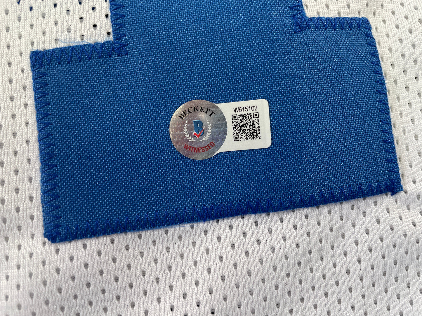 BOB LILLY DALLAS COWBOYS SIGNED STAT FOOTBALL JERSEY w/HOF BAS
