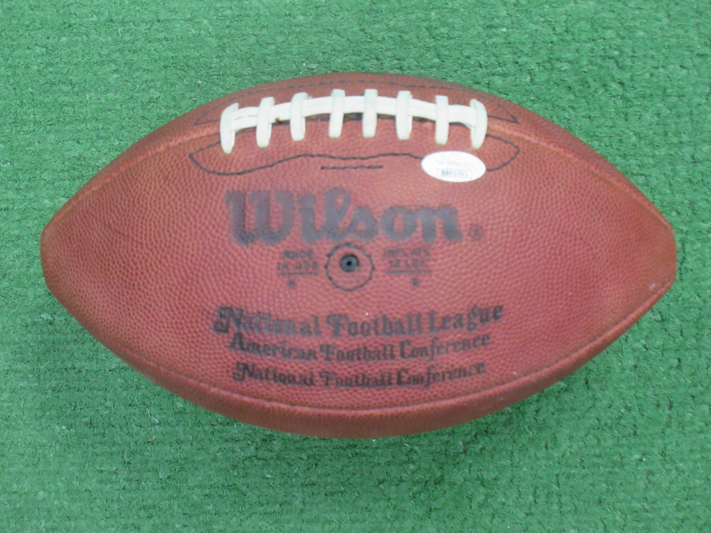 ROGER STAUBACH DALLAS COWBOYS SIGNED WILSON OFFICIAL NFL FOOTBALL w/SBVI MVP JSA