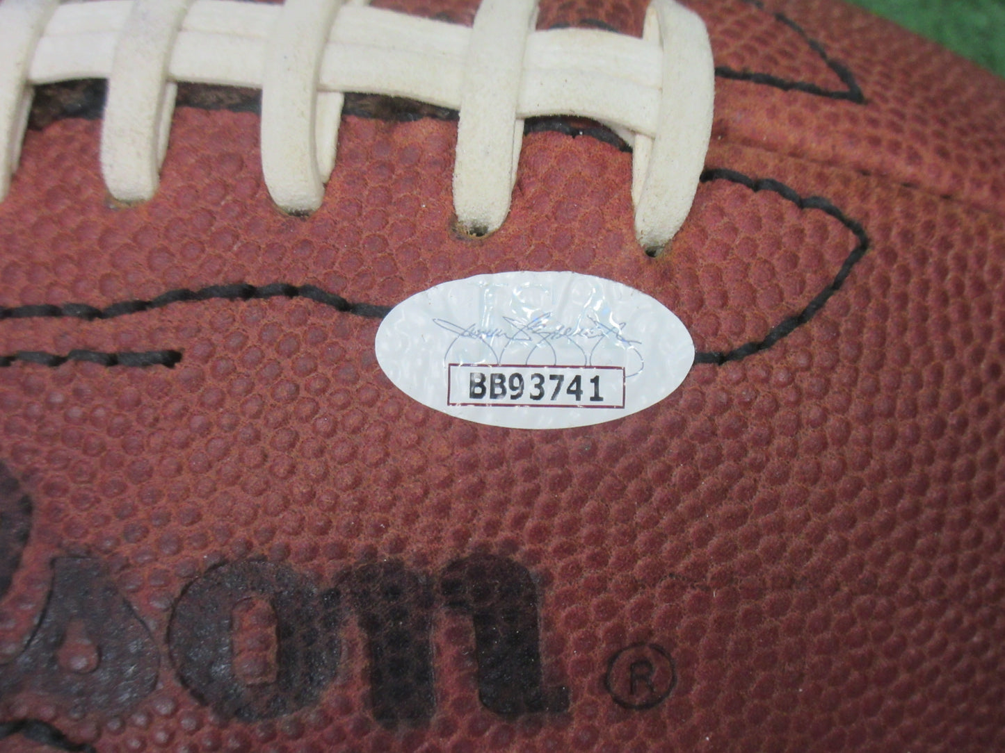 ROGER STAUBACH DALLAS COWBOYS SIGNED WILSON OFFICIAL NFL FOOTBALL w/SBVI MVP JSA