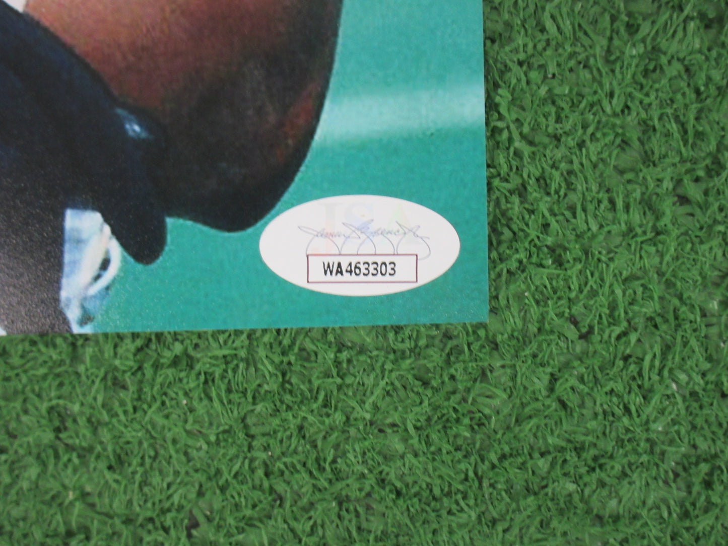 KENNY "The Shark" GANT DALLAS COWBOYS SIGNED 8x10 PHOTO w/"SB Champs" JSA PROOF