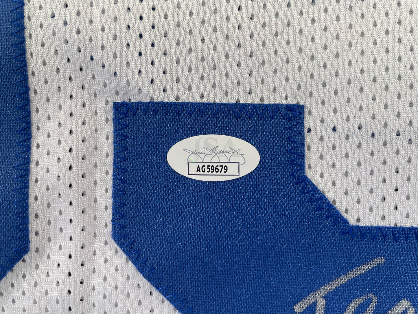 BILLY JOE DUPREE DALLAS COWBOYS SIGNED WHITE JERSEY w/INSCs XL JSA COA