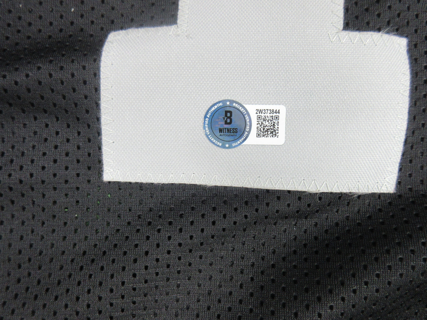 BO JACKSON LOS ANGELES RAIDERS SIGNED BLACK JERSEY KC Royals BAS COA